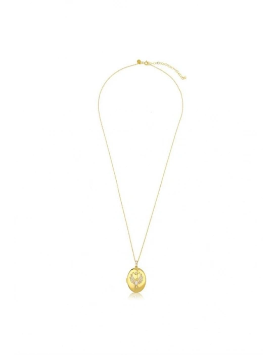 Alya Anka Kuşu Kolye - Altın