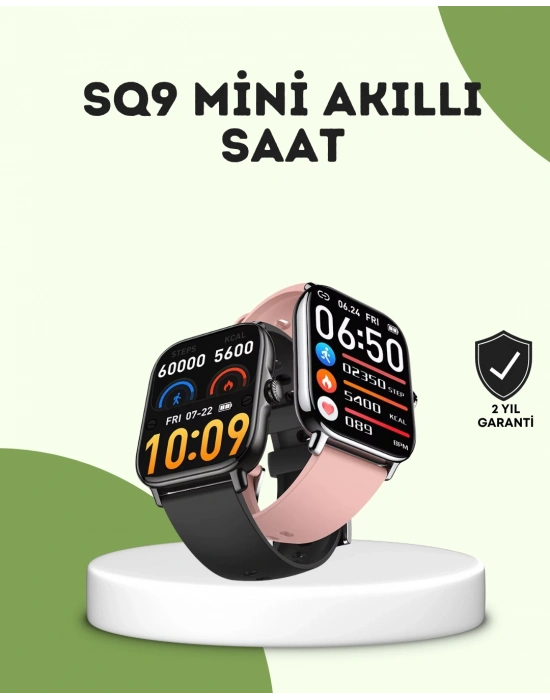 AMOLED Titreşimli Bildirimli Akıllı Saat