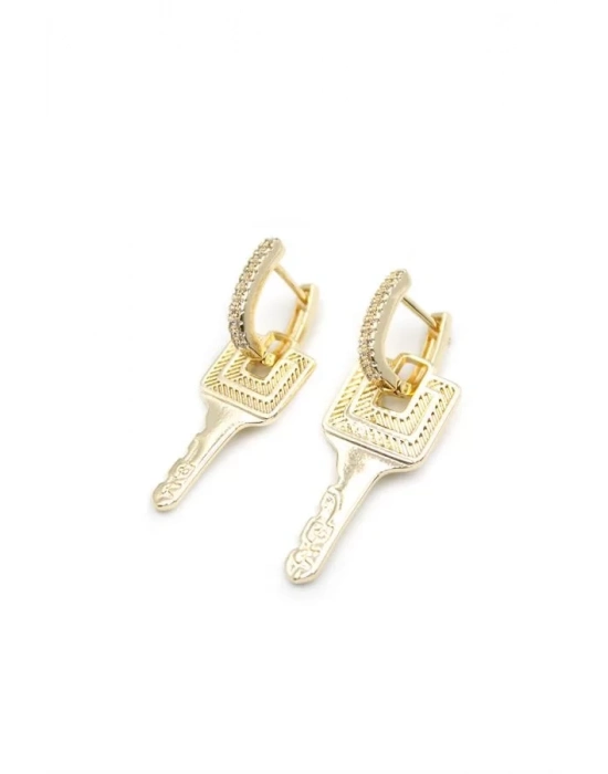 Anahtar Küpe - Altın