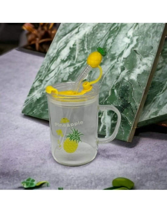 Ananas Tasarımlı Kupa Bardak