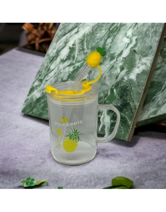 Ananas Tasarımlı Kupa Bardak