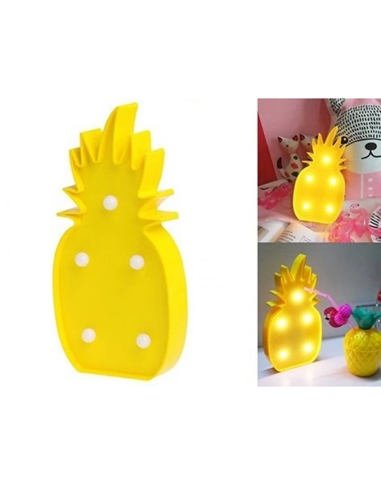 Ananas Tasarımlı Masa Lambası