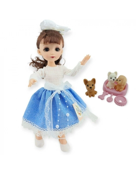 Anbibi Premium Bebek Hareketli Aksesuarlı - WX197-1-MAVİ