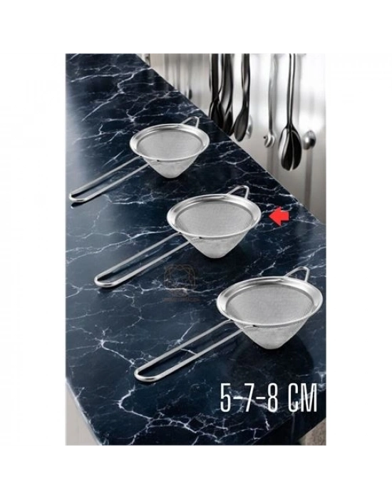 Andres 3 Boy Paslanmaz Çelik Süzgeç Seti 715972