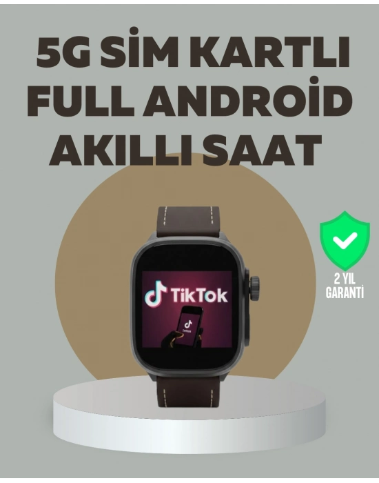 Android Akıllı Saat 5G Destekli Uygulama İndirme