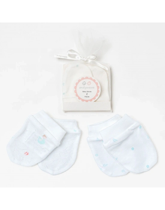 Andywawa AC23782 Basic 2li Bebe Eldiven Mint