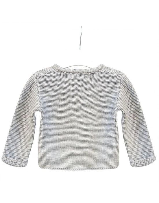 Andywawa AC24333 Basic Bebe Ceket Grey Melange