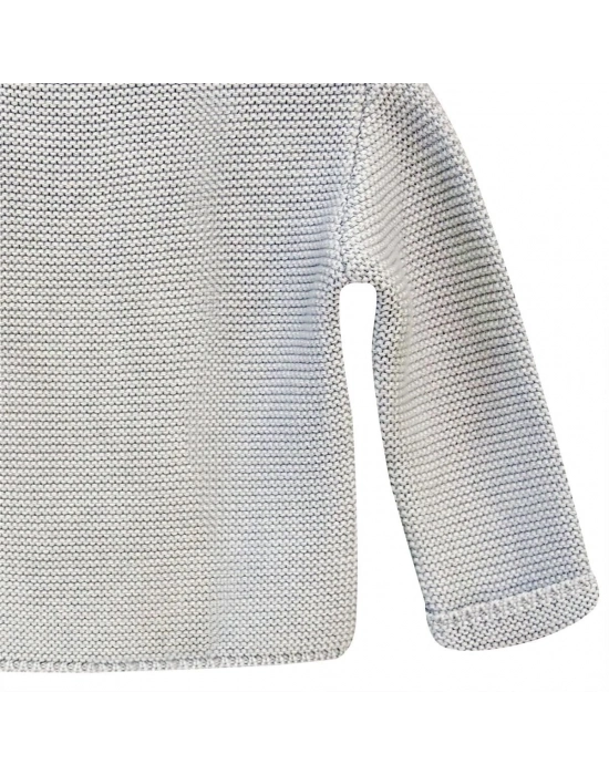 Andywawa AC24333 Basic Bebe Ceket Grey Melange