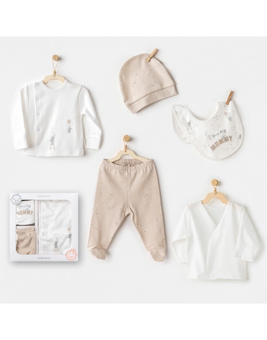 Andywawa AC25060 Happy Everyday 5Li Hastane Çıkışı Beige