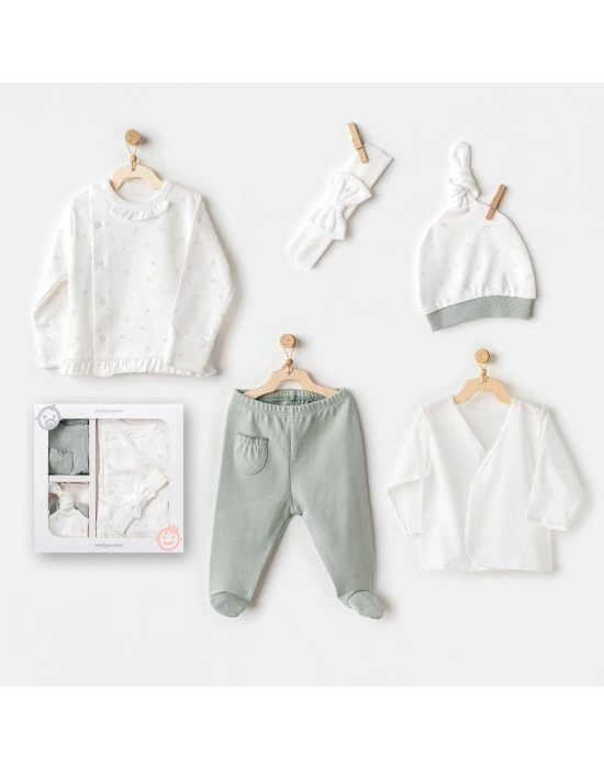 Andywawa AC25130 Cute Bear Friends 5Li Hastane Çıkışı Green