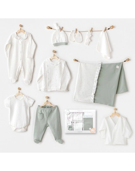 Andywawa AC25131 Cute Bear Friends 10Lu Hastane Çıkışı Green