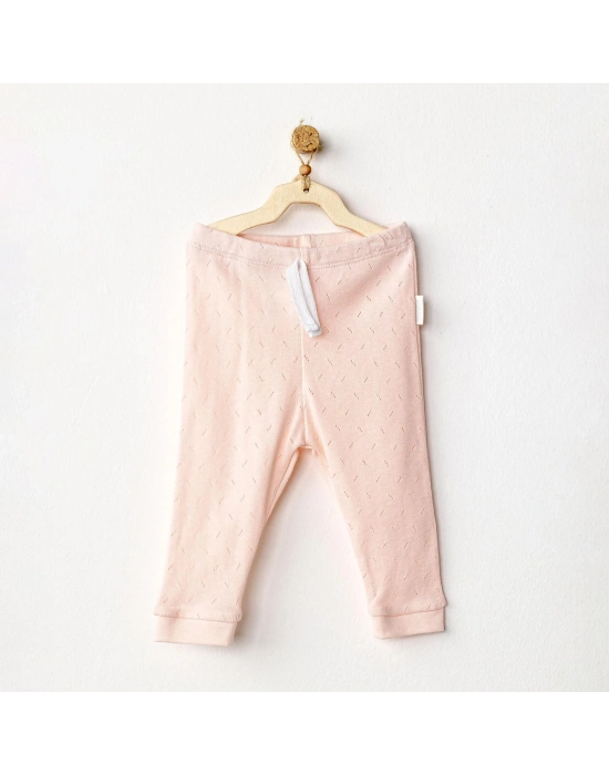 Andywawa AC25556 Pants Jacquard Basic Pantolon Pink