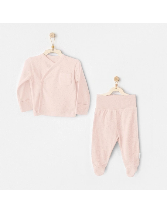 Andywawa AC25557 Side Snap Set 2Li Zıbın Takım Pink