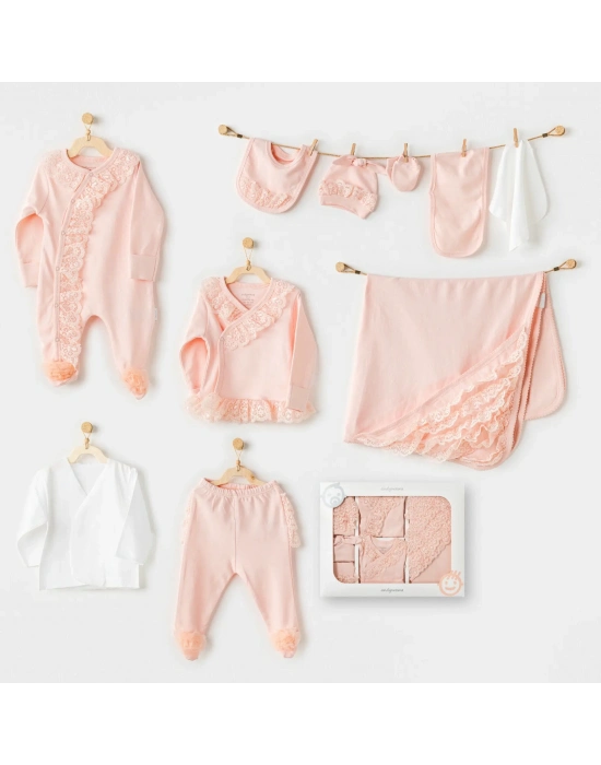 Andywawa AC25591 Chic Girl 10lu Hastane Çıkışı Salmon