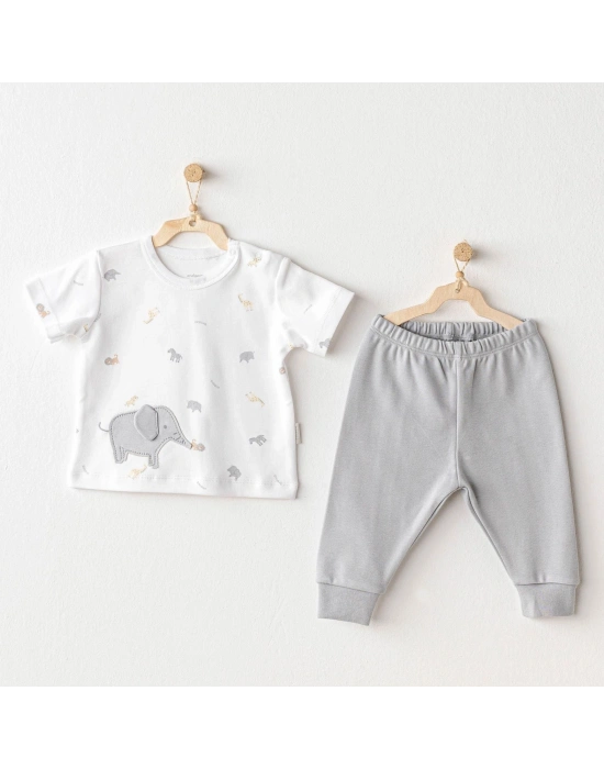 Andywawa AC25809 Little King 2Li Takım Grey