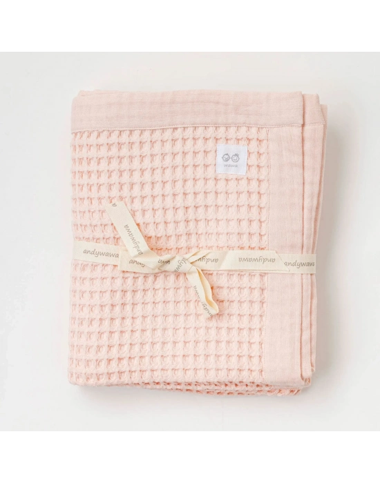 Andywawa AC25887 100x120 Pike Home Bebek Battaniye Pink