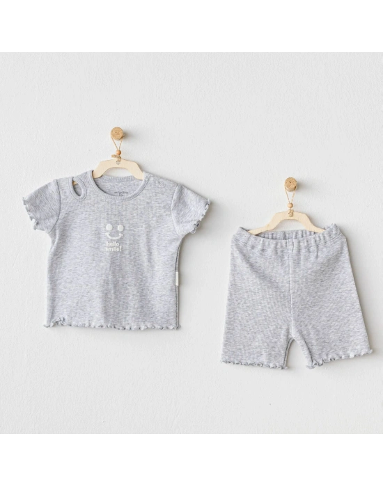 Andywawa AC25900 Basic 2Li Takım Grey Melange