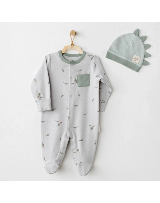 Andywawa AC26003 Mummy S Snuggle Saurus Tulum Takım Green