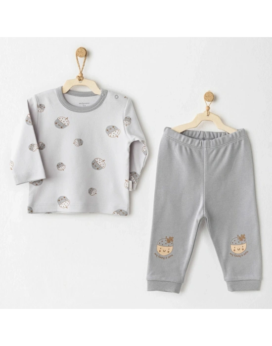 Andywawa AC26105 Hello Autumn 2li Takım Grey