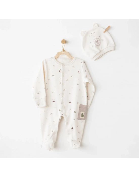 Andywawa AC26183 My 1 St Wardrobe Tulum Takım Ekru