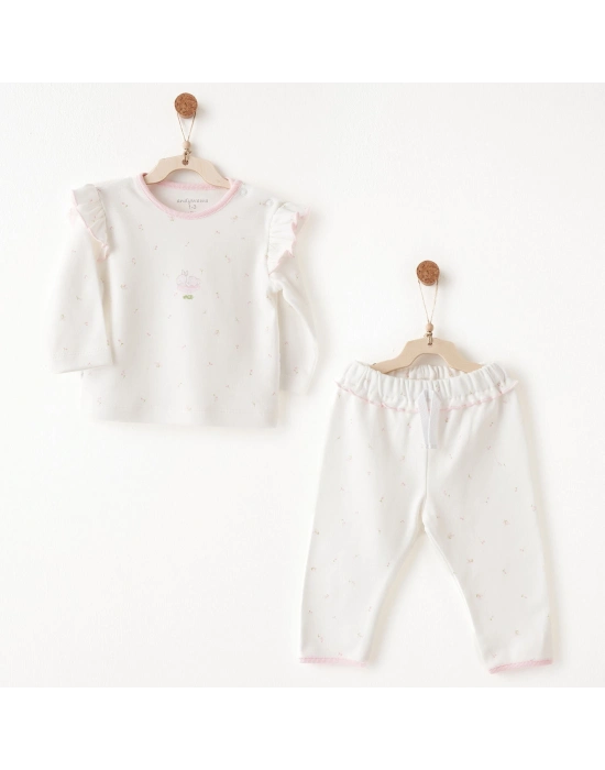 Andywawa AC26507 Summer Time 2li Takım Ekru