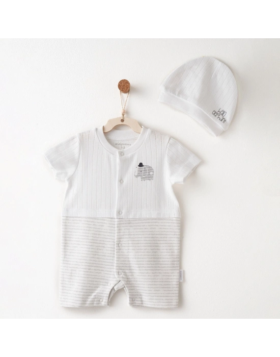 Andywawa AC26591 Hello Elephant Tulum Takım White