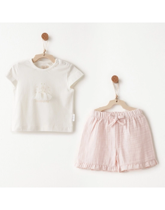 Andywawa AC26619 Lovely Day 2li Takım Ekru