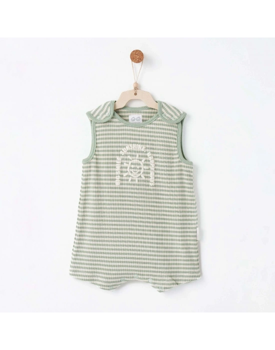 Andywawa AC26670 Bamboo Striped Tulum Green