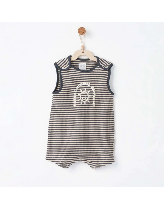 Andywawa AC26670 Bamboo Striped Tulum Grey