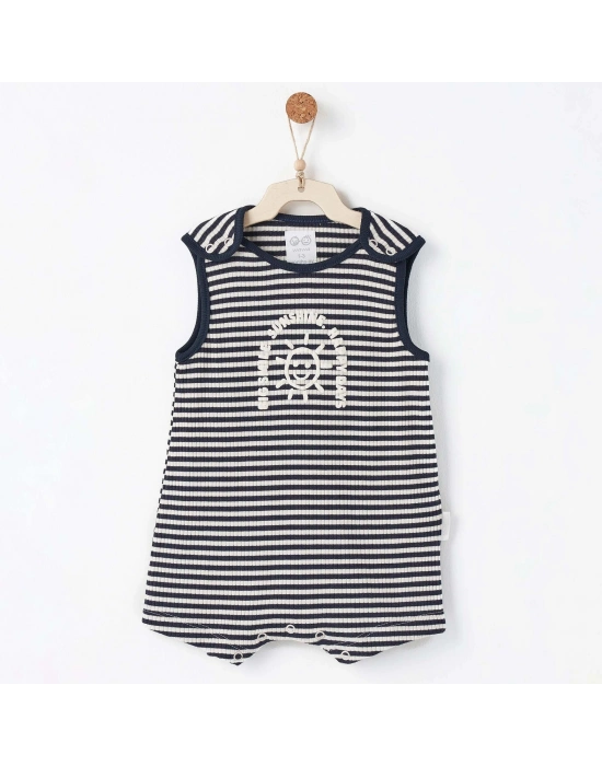 Andywawa AC26670 Bamboo Striped Tulum NAVY