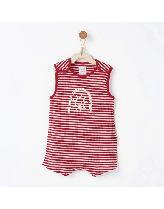 Andywawa AC26670 Bamboo Striped Tulum Red