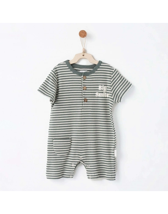 Andywawa AC26671 Bamboo Striped Tulum Kaki