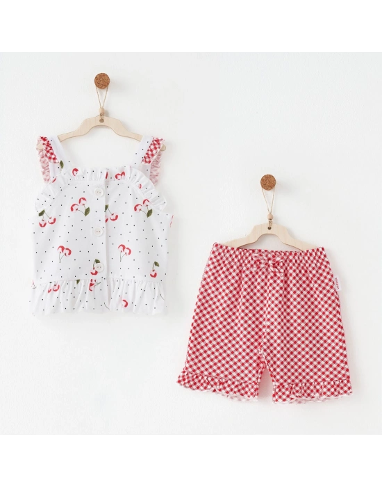 Andywawa AC26684 Cherry Chatty 2li Takım Red