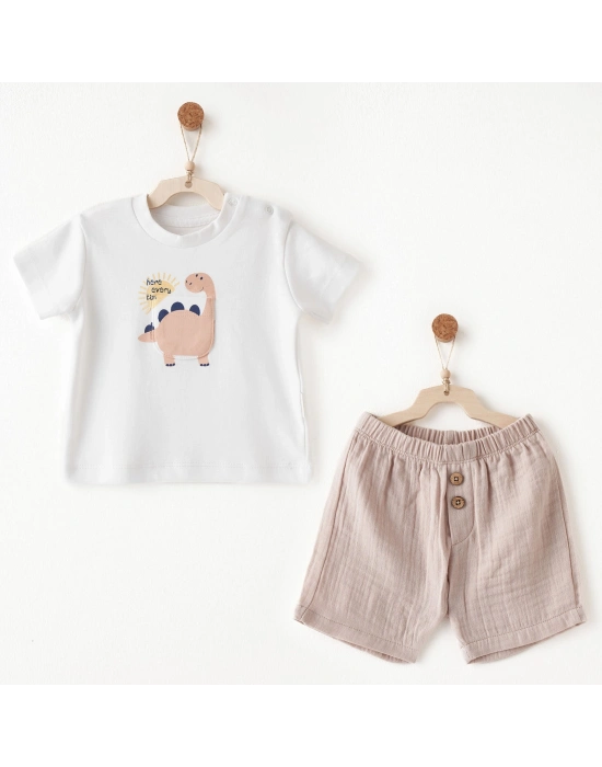 Andywawa AC26735 Relax Time 2li Takım Beige