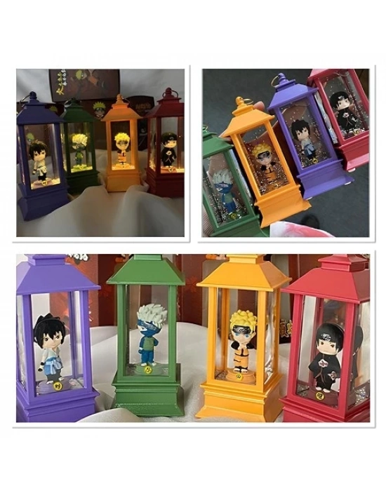 Anime Naruto Figürlü Işıklı Kar Küresi