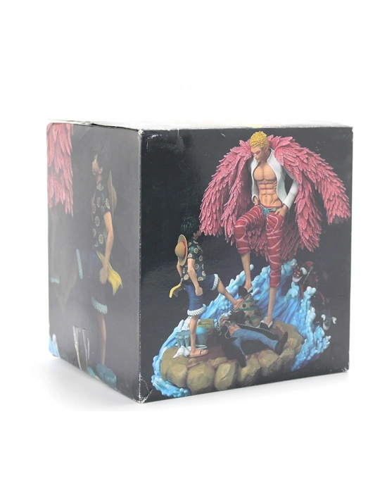 Anime One Piece Luffy Ve Donquixote Figürü