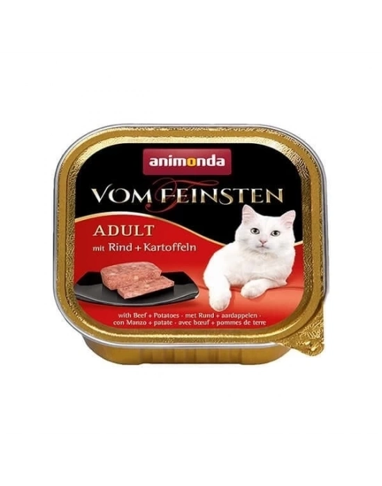 Animonda Biftek ve Patatesli Konserve Kedi Maması 100 Gr
