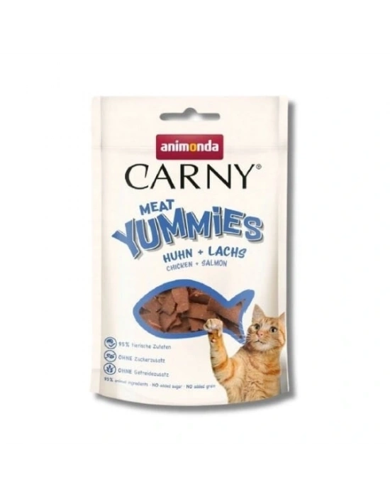 Animonda Carny Meat Tavuk Etli ve Somonlu Yetişkin Kedi Ödül Maması 1 Adet 50 Gr
