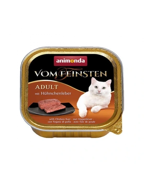 Animonda Tavuk ve Ciğerli Yetişkin Konserve Kedi Maması 1 Adet 100 Gr
