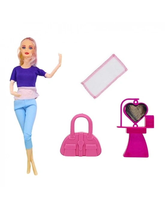 Anlily Sporcu Sonsuz Hareket Bebek - 02414 - Mor