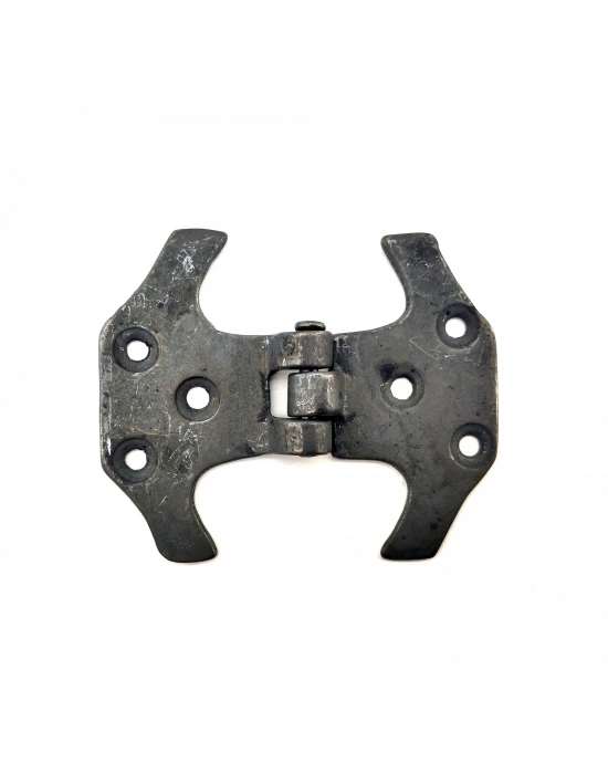 Antika Tarz Dekoratif Pirinç Fit Menteşe - 67 Mm, Oksit