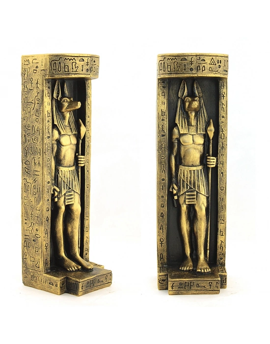 Anubis Figürlü Mumluk
