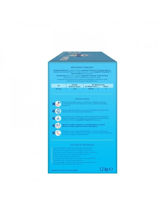 Aptamil Devam Sütü Maması No3 9-12 Ay 1200 Gr