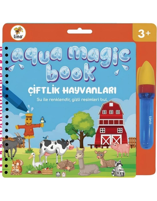 Aqua Magic Book Çiftlik Sihirli Boyama Kitabı