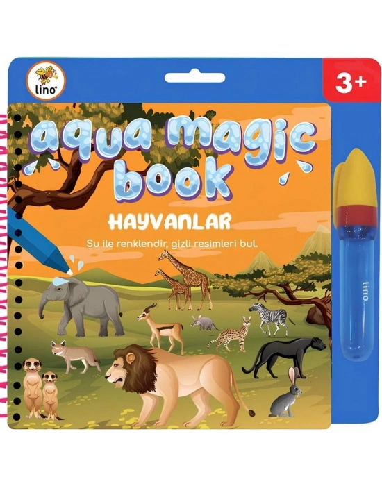 Aqua Magic Book Hayvanlar Sihirli Boyama Kitabı