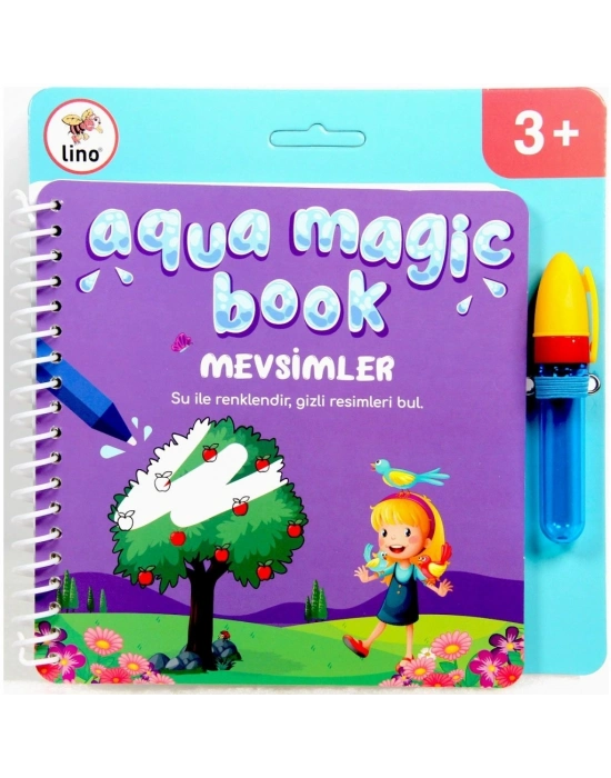 Aqua Magic Mevsimler Sihirli Boyama Kitabı