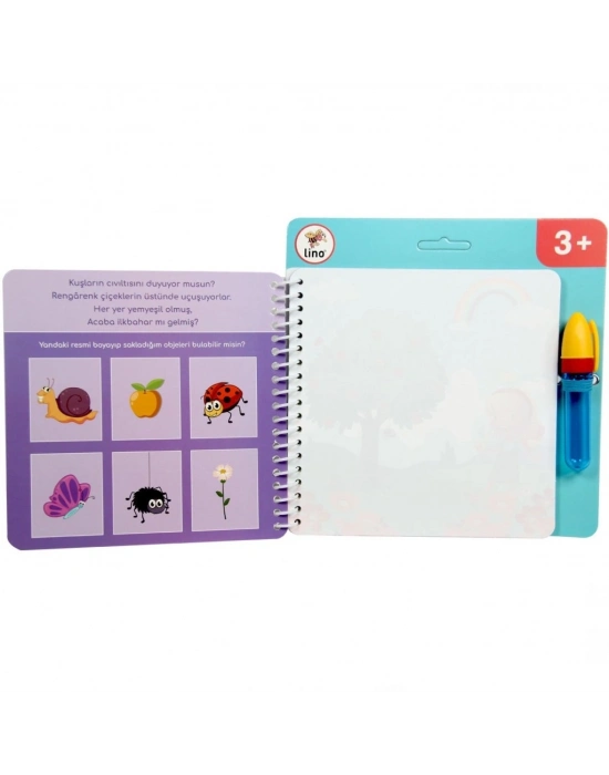 Aqua Magic Mevsimler Sihirli Boyama Kitabı