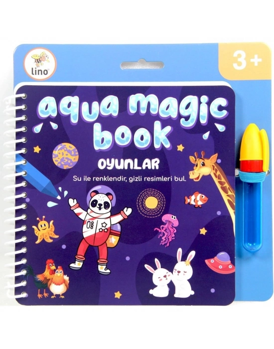 Aqua Magic Oyunlar Sihirli Boyama Kitabı