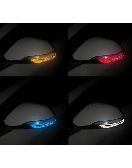 Araba Ayna Çarpma Koruyucu Renkli Reflektif Şerit