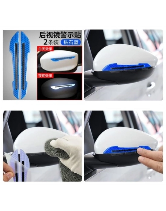 Araba Ayna Çarpma Koruyucu Renkli Reflektif Şerit